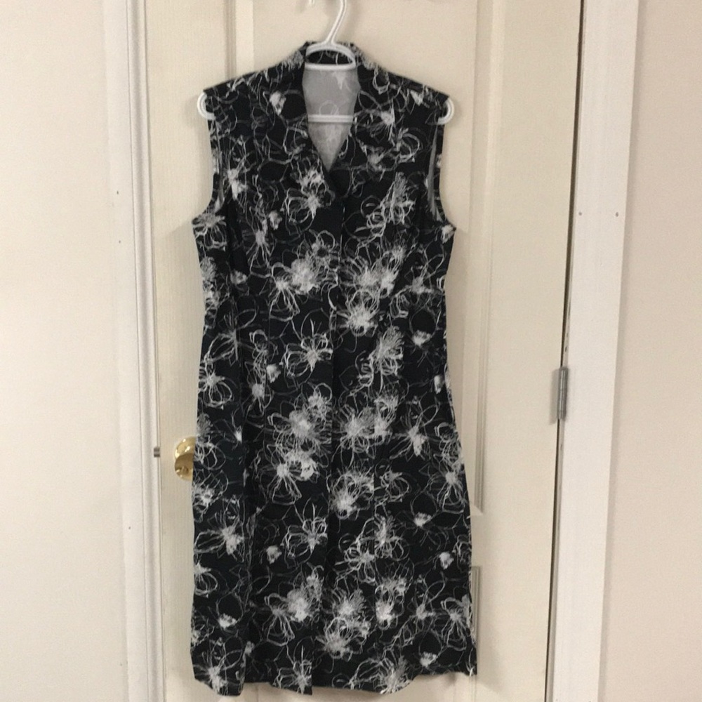 Casual button down dress